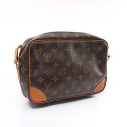 Louis Vuitton LOUIS VUITTON Trocadero 27 Monogram Shoulder Bag Coated Canvas Leather Women's Brown M51274