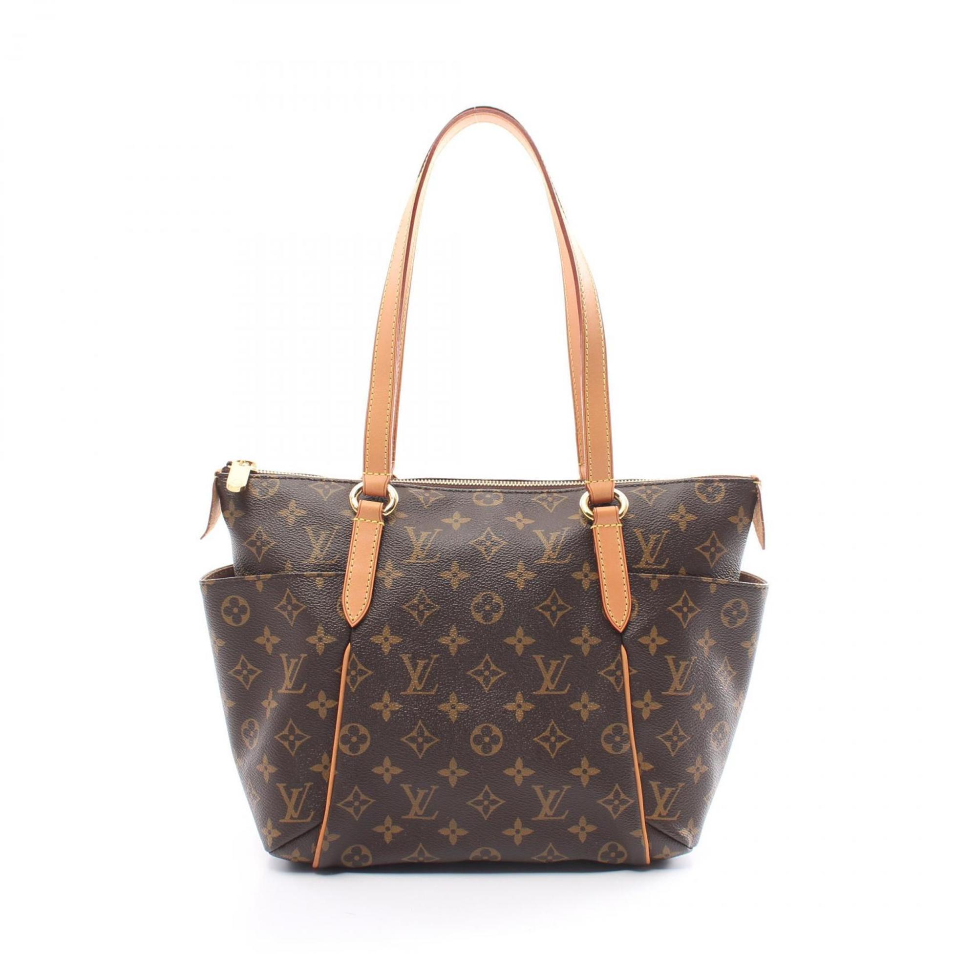 Louis Vuitton LOUIS VUITTON Totally PM Monogram Tote Bag Coated Canvas Leather Women's Brown M56688