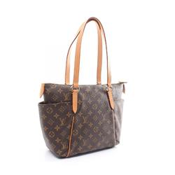 Louis Vuitton LOUIS VUITTON Totally PM Monogram Tote Bag Coated Canvas Leather Women's Brown M56688