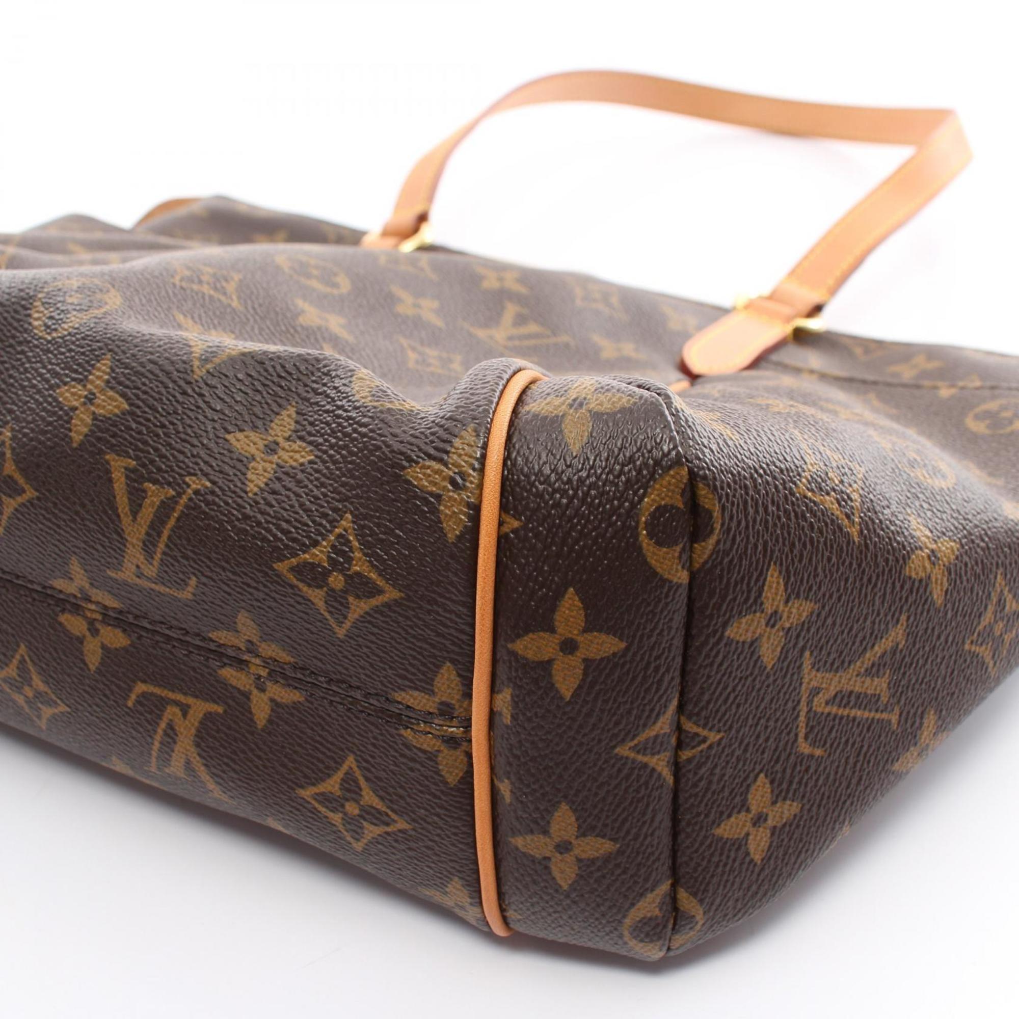 Louis Vuitton LOUIS VUITTON Totally PM Monogram Tote Bag Coated Canvas Leather Women's Brown M56688