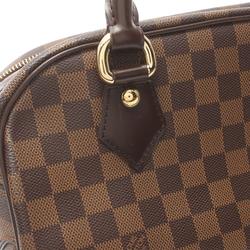 Louis Vuitton LOUIS VUITTON Duomo Handbag Bag Coated Canvas Leather Damier Women's Brown N60008