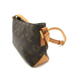 Louis Vuitton LOUIS VUITTON Trotter Monogram Shoulder Bag Coated Canvas Leather Women's Brown M51240