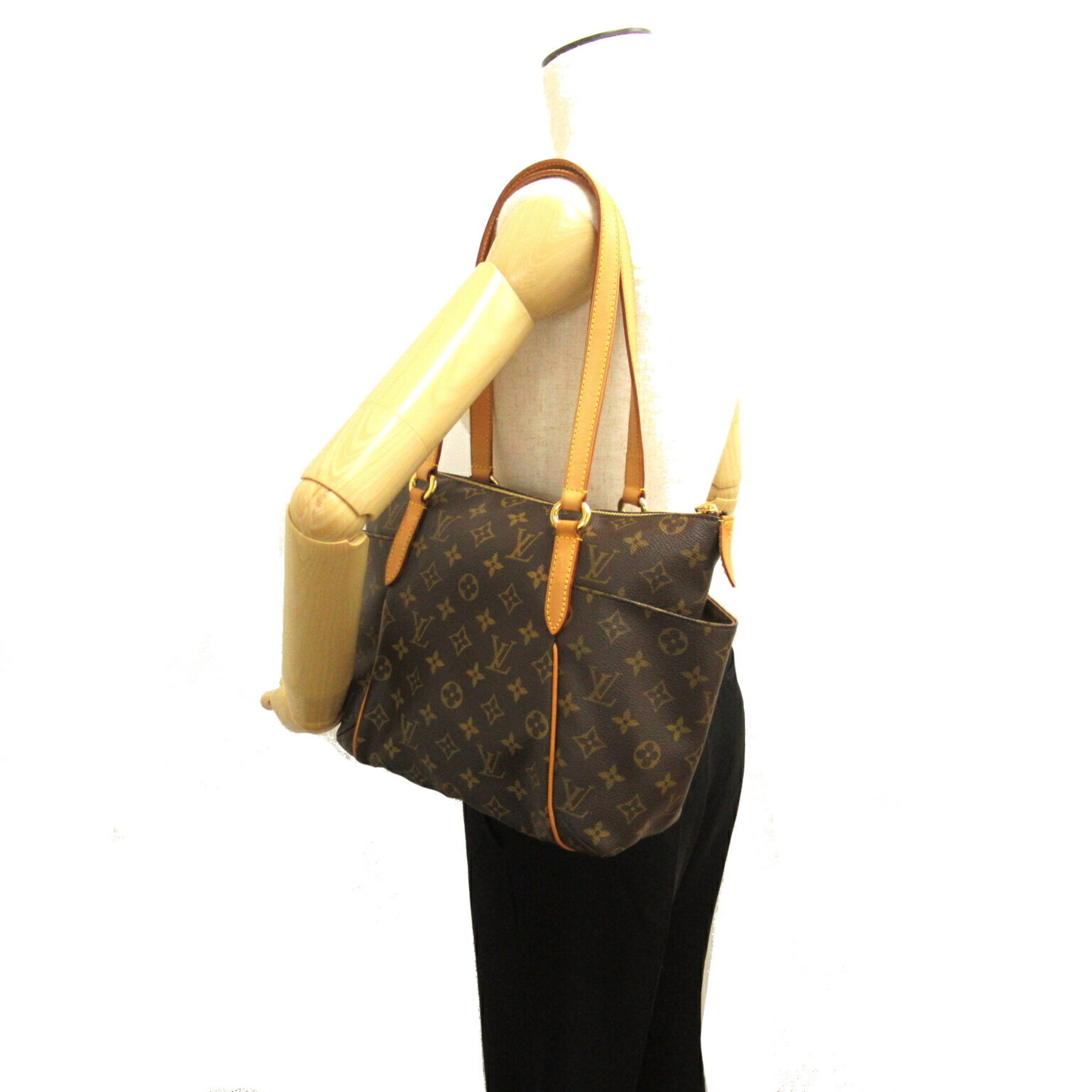 Louis Vuitton LOUIS VUITTON Totally PM Bag Coated Canvas Monogram Women's Brown M56688