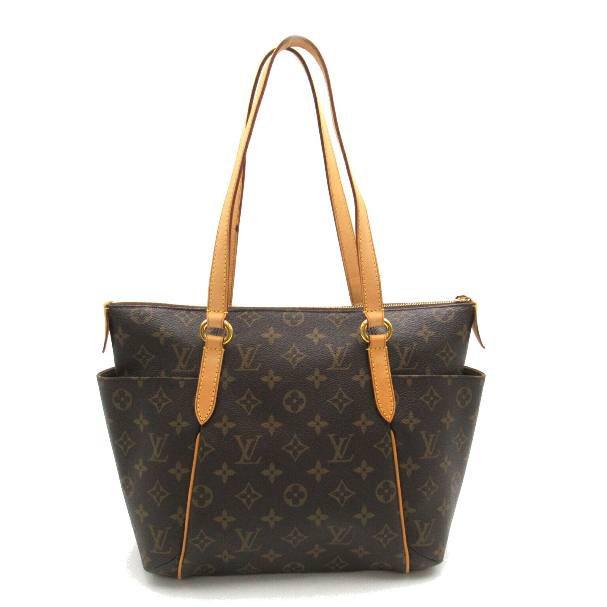 Louis Vuitton LOUIS VUITTON Totally PM Bag Coated Canvas Monogram Women's Brown M56688