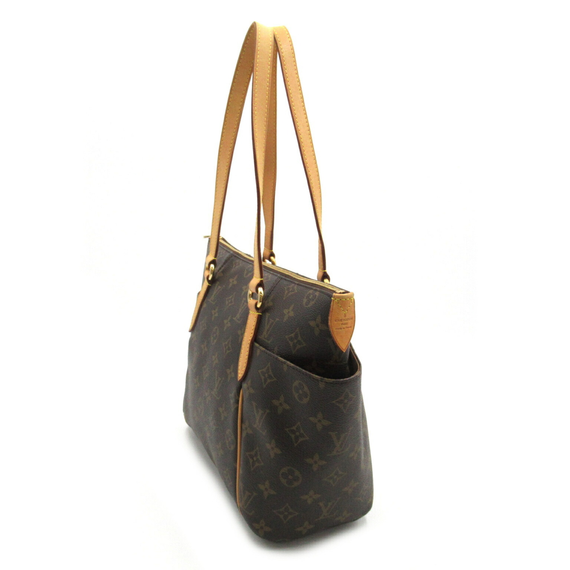 Louis Vuitton LOUIS VUITTON Totally PM Bag Coated Canvas Monogram Women's Brown M56688