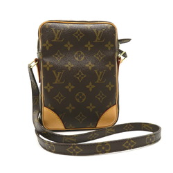 Louis Vuitton Danube Shoulder Bag, Coated Canvas, Monogram, Men's, Women's, Brown, M45266