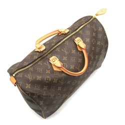 Louis Vuitton Speedy 40 Handbag, Coated Canvas, Monogram, Women's, Brown, M41522