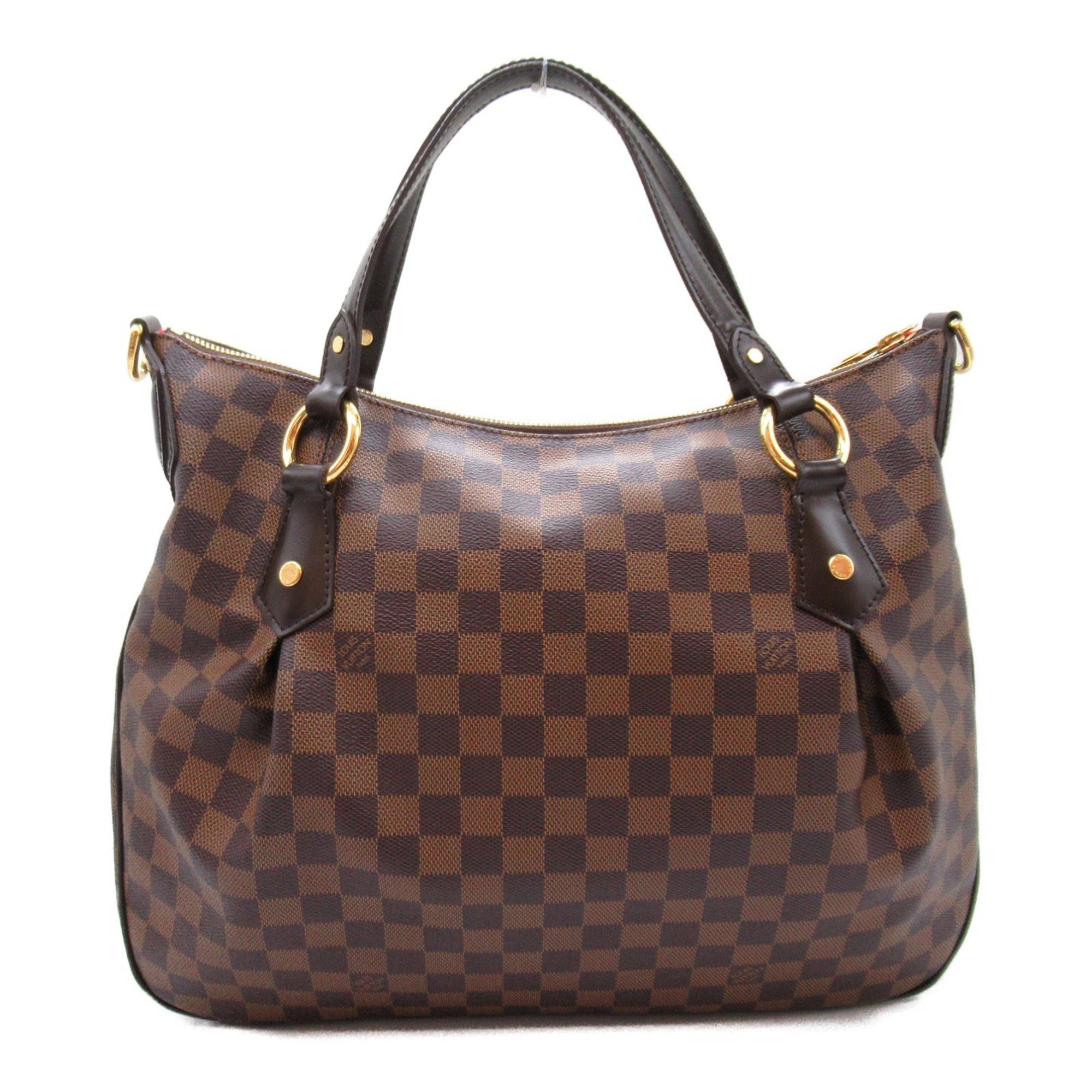 Louis Vuitton LOUIS VUITTON Evora MM 2way shoulder bag Bag Coated canvas Damier Women's Brown N41131