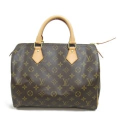 Louis Vuitton Speedy 30 Handbag, Coated Canvas, Monogram, Women's, Brown, M41526