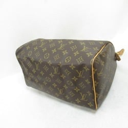 Louis Vuitton Speedy 30 Handbag, Coated Canvas, Monogram, Women's, Brown, M41526