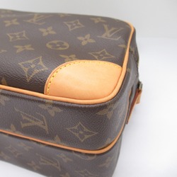 Louis Vuitton Nile Shoulder Bag, Coated Canvas, Monogram, Men's, Brown, M45244