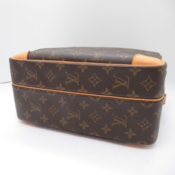 Louis Vuitton Nile Shoulder Bag, Coated Canvas, Monogram, Men's, Brown, M45244