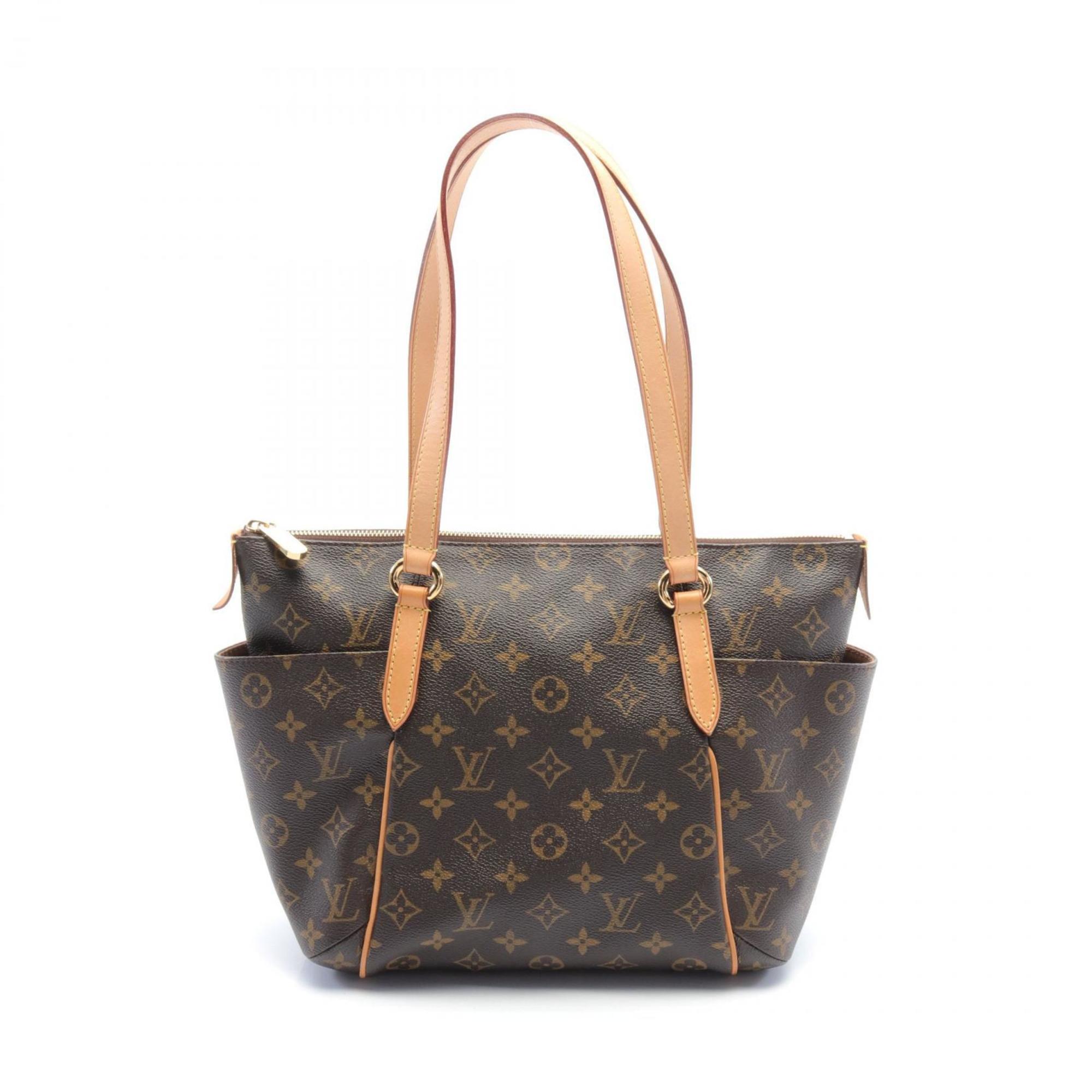 Louis Vuitton LOUIS VUITTON Totally PM Monogram Tote Bag Coated Canvas Leather Women's Brown M56688