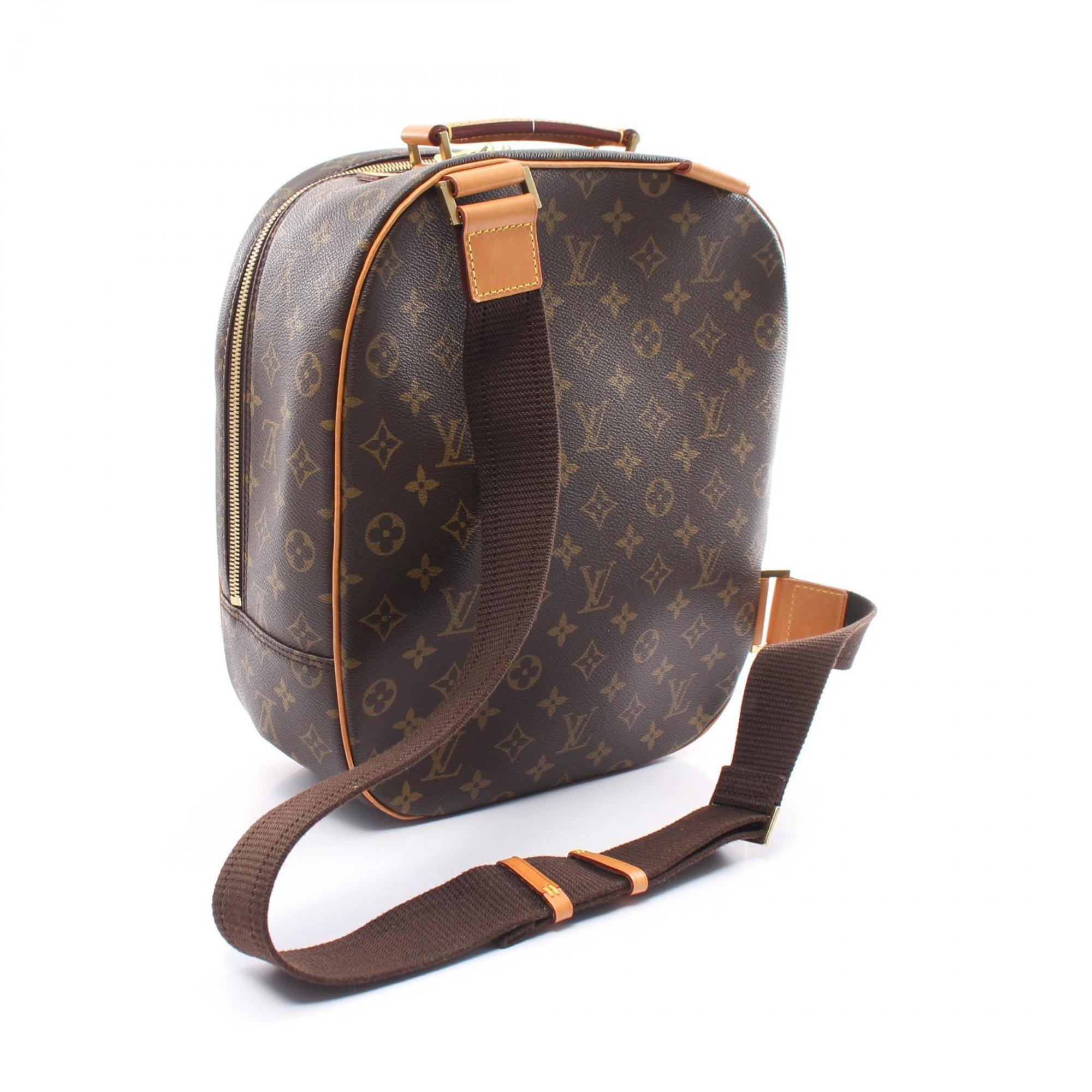 Louis Vuitton LOUIS VUITTON Packall Sacado Monogram Handbag Bag Coated Canvas Leather Women's Brown M51132