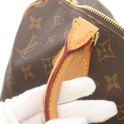 Louis Vuitton Speedy 30 Monogram Handbag Bag Coated Canvas Leather Women's Brown M41526