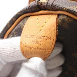 Louis Vuitton Speedy 40 Handbag Bag Coated Canvas Leather Monogram Women's Brown M41522