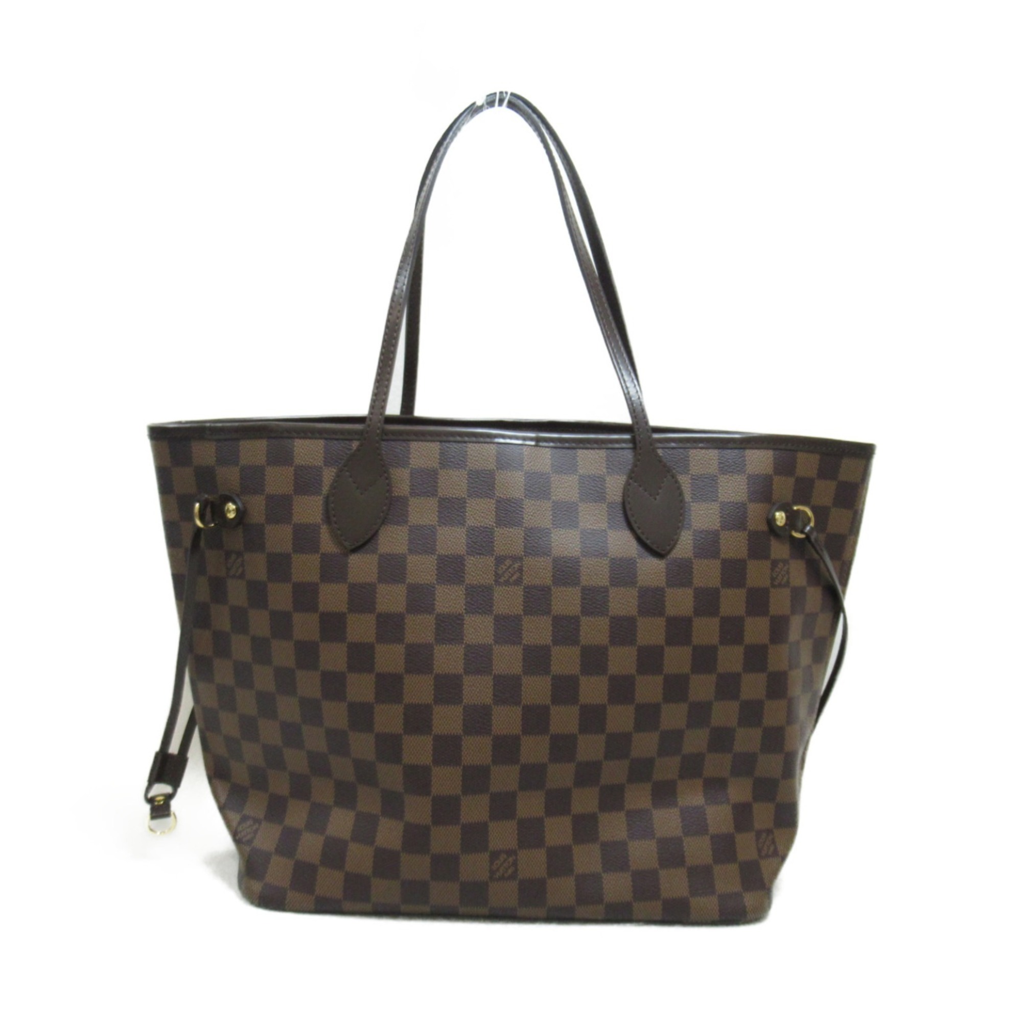 Louis Vuitton Neverfull MM Bag, Coated Canvas, Damier, Women's, Brown, N41358