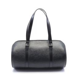 Louis Vuitton LOUIS VUITTON Soufflot Epi Noir Handbag Bag Leather Women's Black M52222