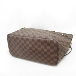 Louis Vuitton Neverfull MM Bag, Coated Canvas, Damier, Women's, Brown, N51105