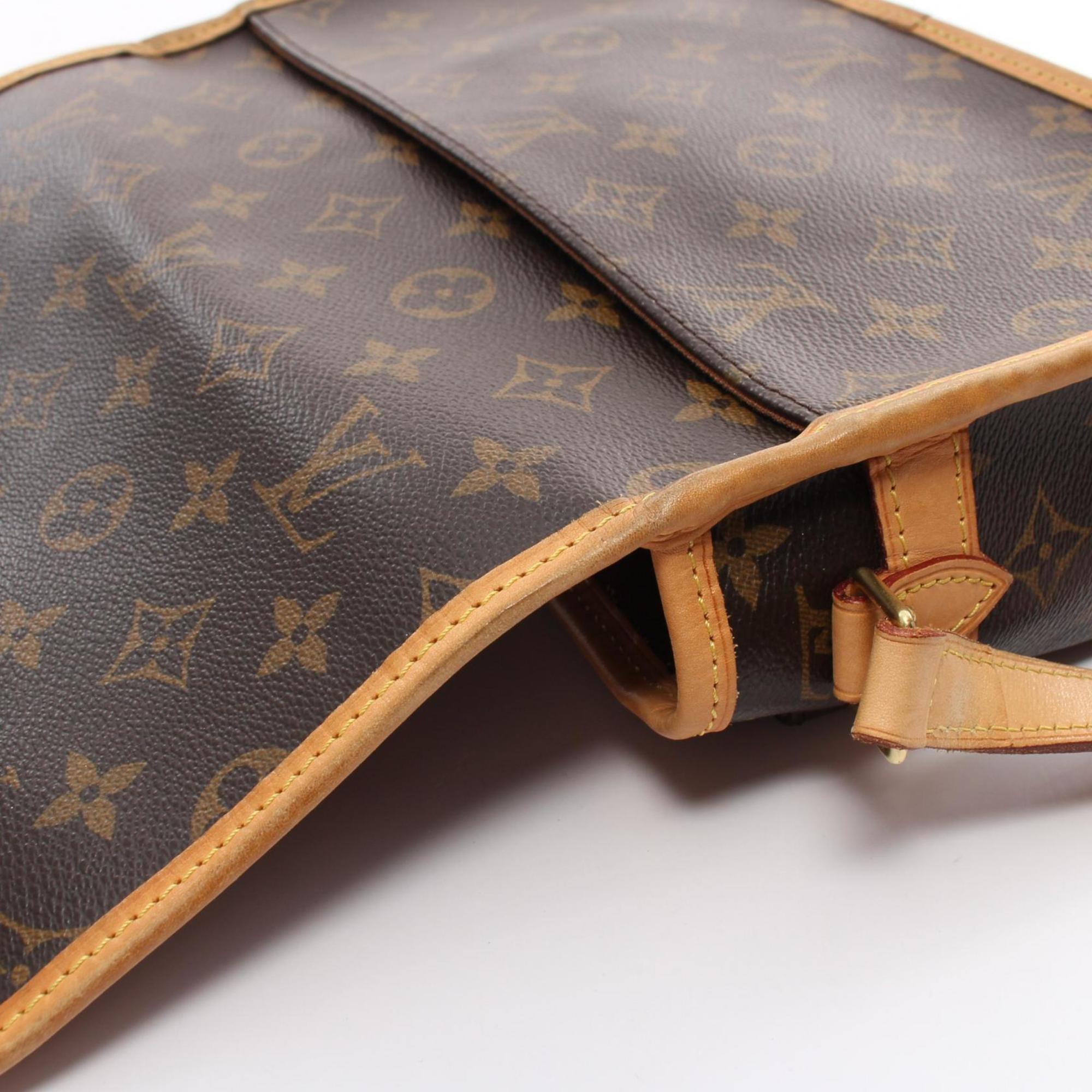 Louis Vuitton LOUIS VUITTON Sologne Monogram Shoulder Bag Coated Canvas Leather Women's Brown M42250