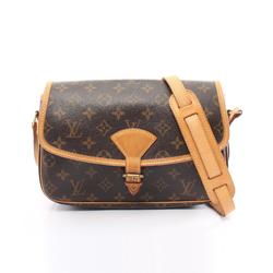 Louis Vuitton LOUIS VUITTON Sologne Monogram Shoulder Bag Coated Canvas Leather Women's Brown M42250