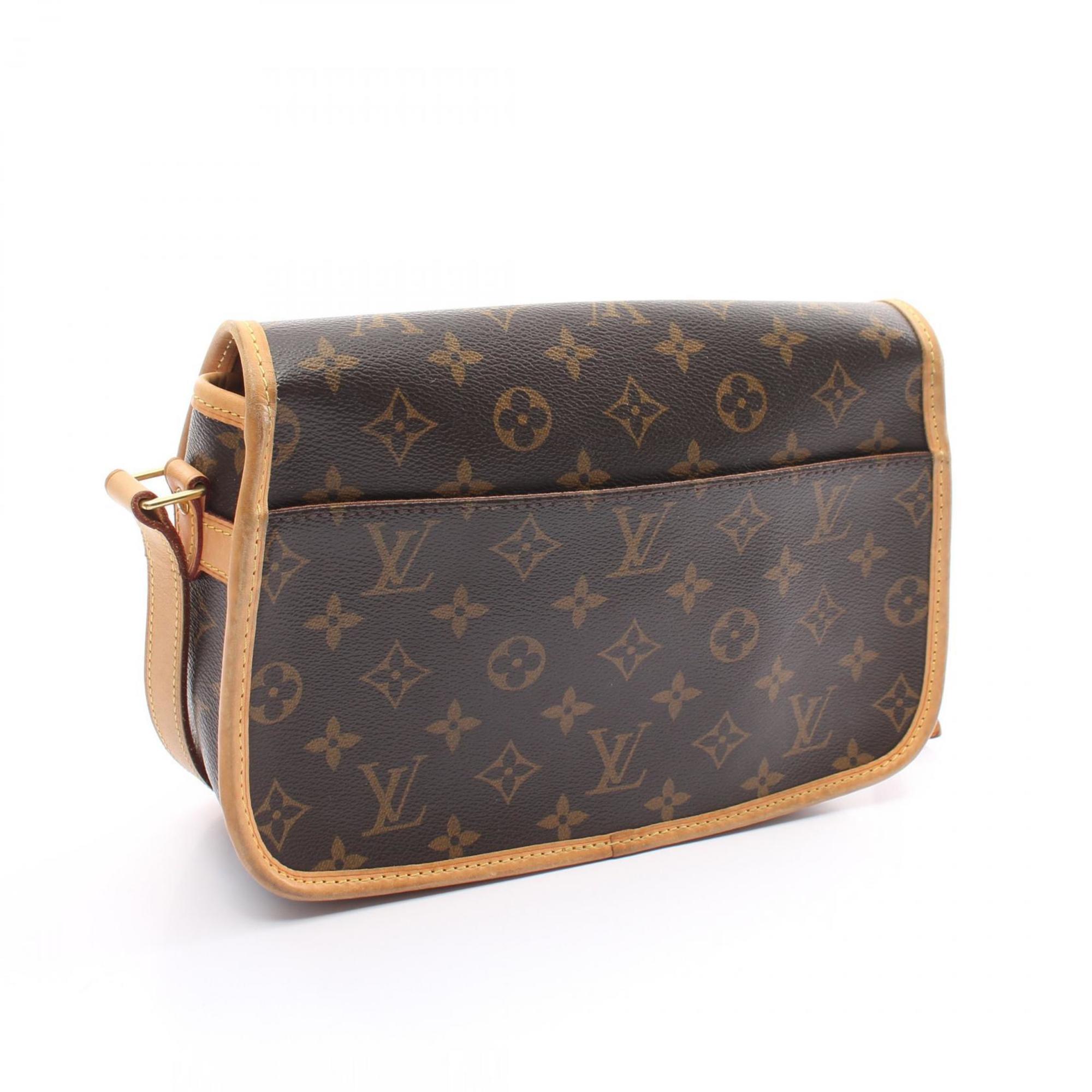 Louis Vuitton LOUIS VUITTON Sologne Monogram Shoulder Bag Coated Canvas Leather Women's Brown M42250