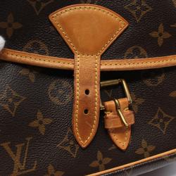 Louis Vuitton LOUIS VUITTON Sologne Monogram Shoulder Bag Coated Canvas Leather Women's Brown M42250