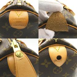 Louis Vuitton Speedy 35 Handbag, Coated Canvas, Women's, Brown, M41524