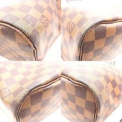 Louis Vuitton Neverfull MM Bag, Coated Canvas, Damier, Women's, Brown, N41358