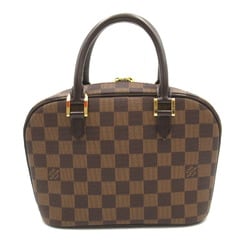 Louis Vuitton LOUIS VUITTON Saria Handbag Bag Coated Canvas Damier Women's Brown N51286