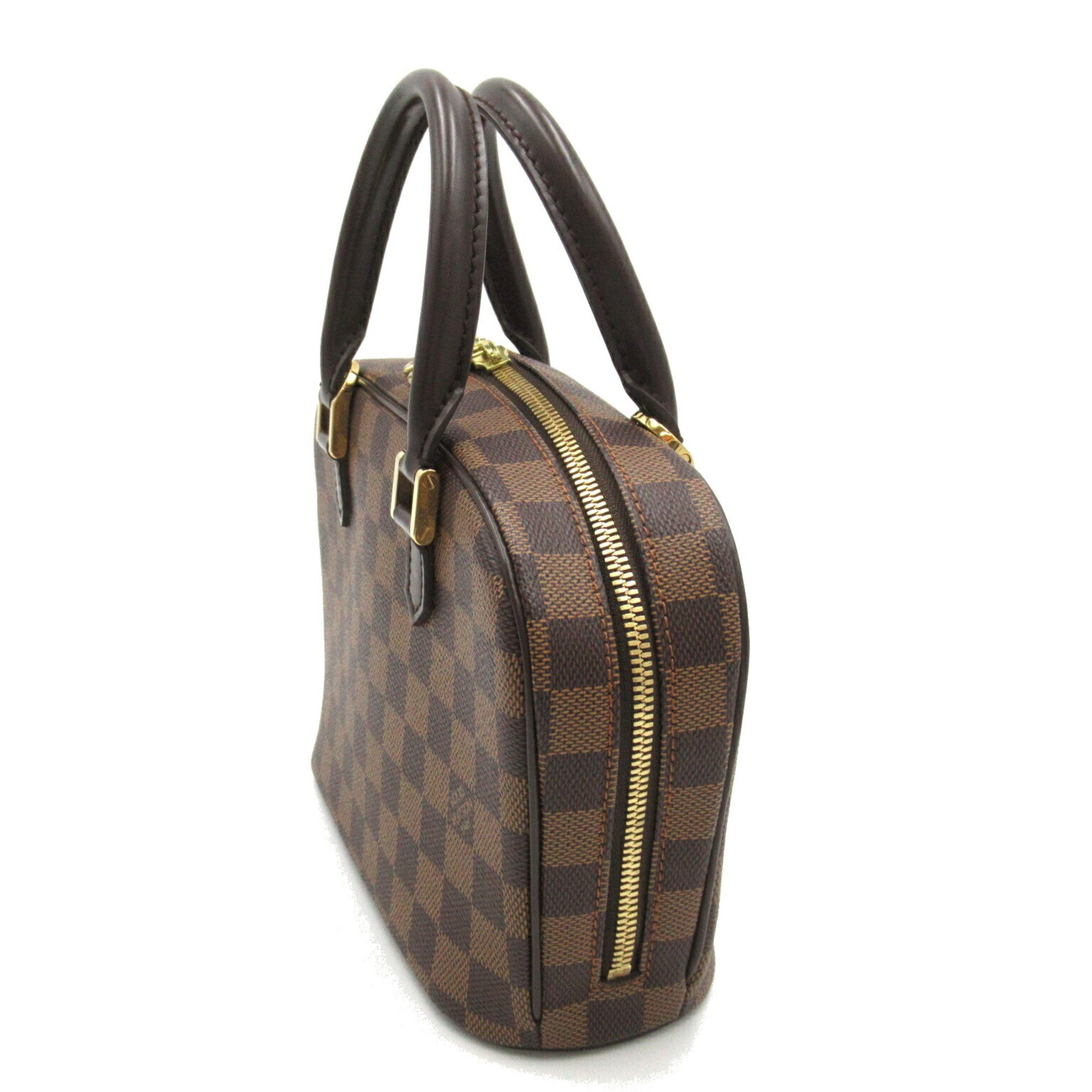 Louis Vuitton LOUIS VUITTON Saria Handbag Bag Coated Canvas Damier Women's Brown N51286