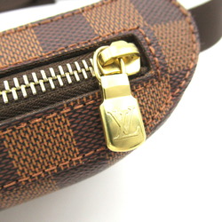 Louis Vuitton LOUIS VUITTON Geronimos Waist Bag Body Coated Canvas Damier Men's Brown N51994