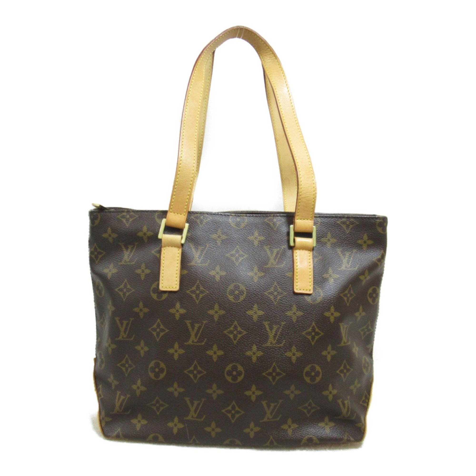 Louis Vuitton LOUIS VUITTON Cabas Piano Bag, Coated Canvas, Monogram, Women's, Brown, M51148