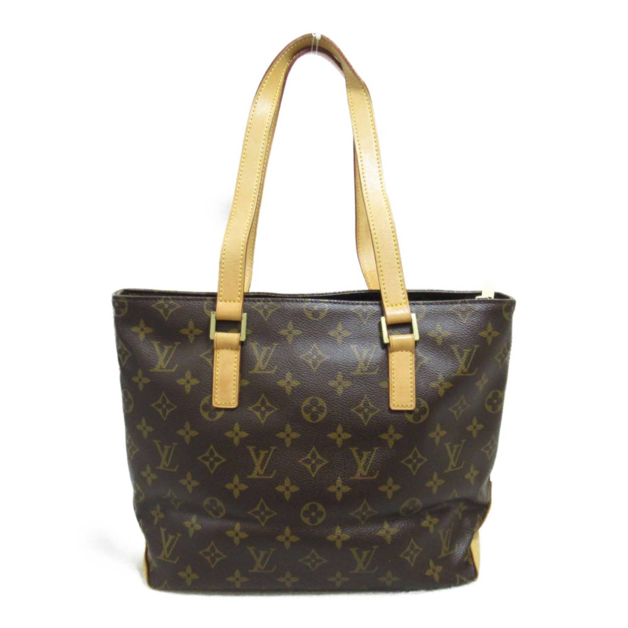 Louis Vuitton LOUIS VUITTON Cabas Piano Bag, Coated Canvas, Monogram, Women's, Brown, M51148