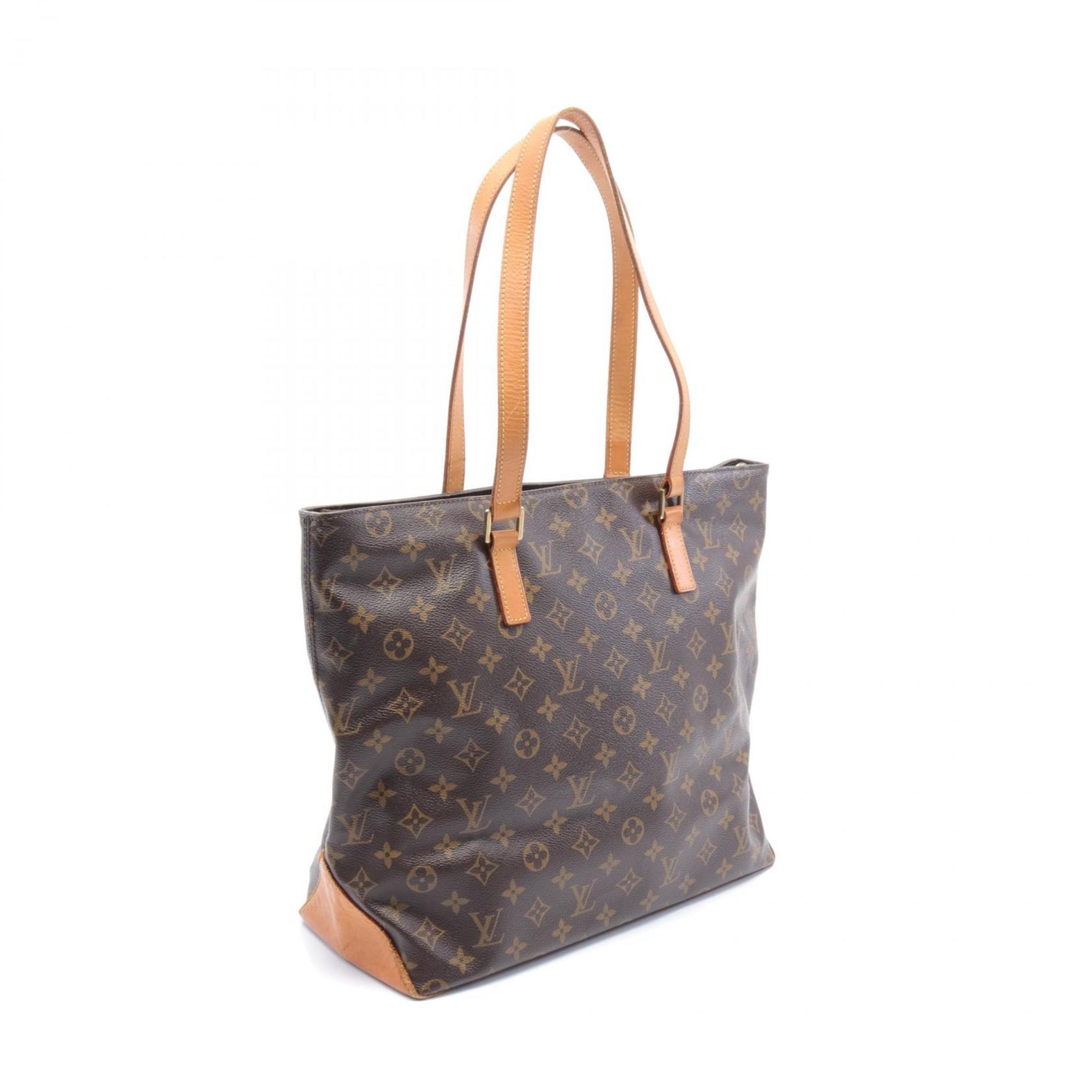 Louis Vuitton LOUIS VUITTON Cabas Maison Monogram Tote Bag Coated Canvas Leather Women's Brown M51151