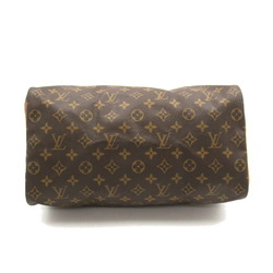 Louis Vuitton Speedy 35 Handbag, Coated Canvas, Monogram, Women's, Brown, M41524