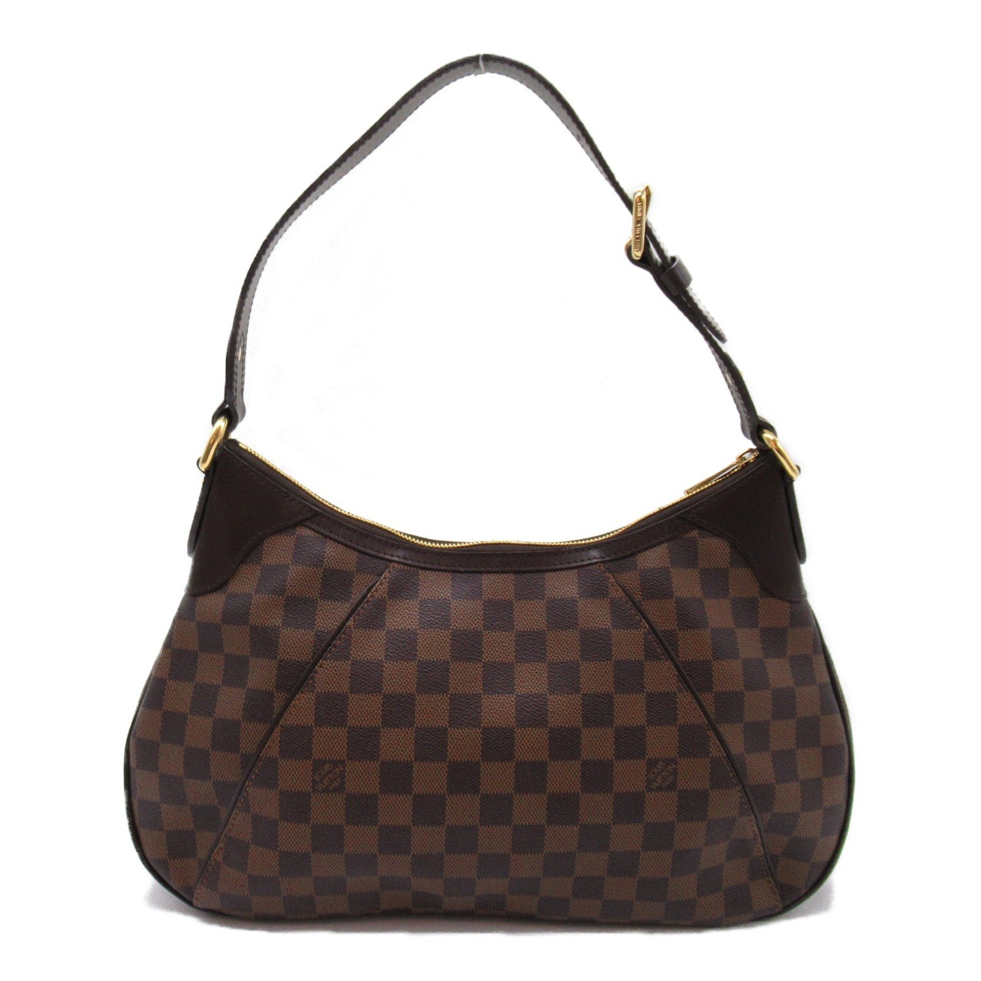 Louis Vuitton Thames GM Shoulder Bag, Coated Canvas, Damier, Women's, Brown, N48181