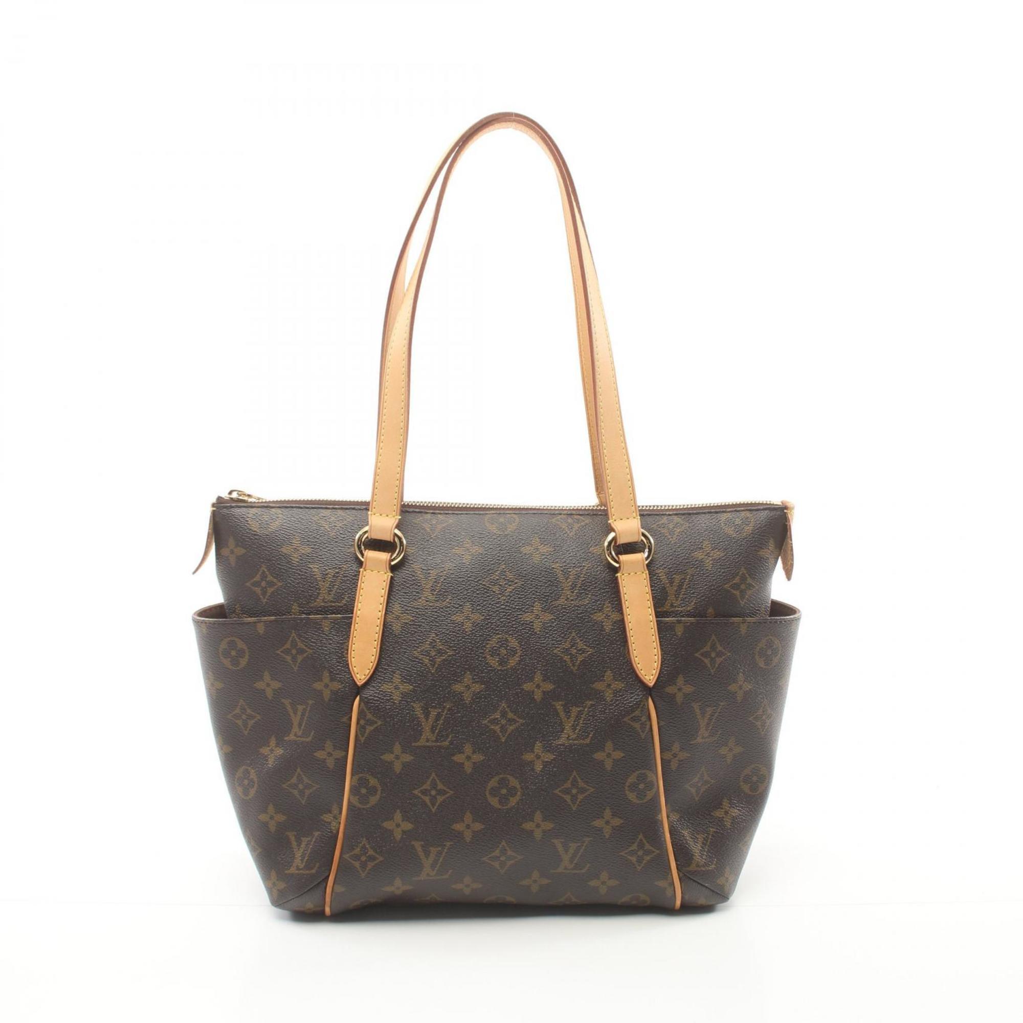 Louis Vuitton LOUIS VUITTON Totally PM Monogram Tote Bag Coated Canvas Leather Women's Brown M56688