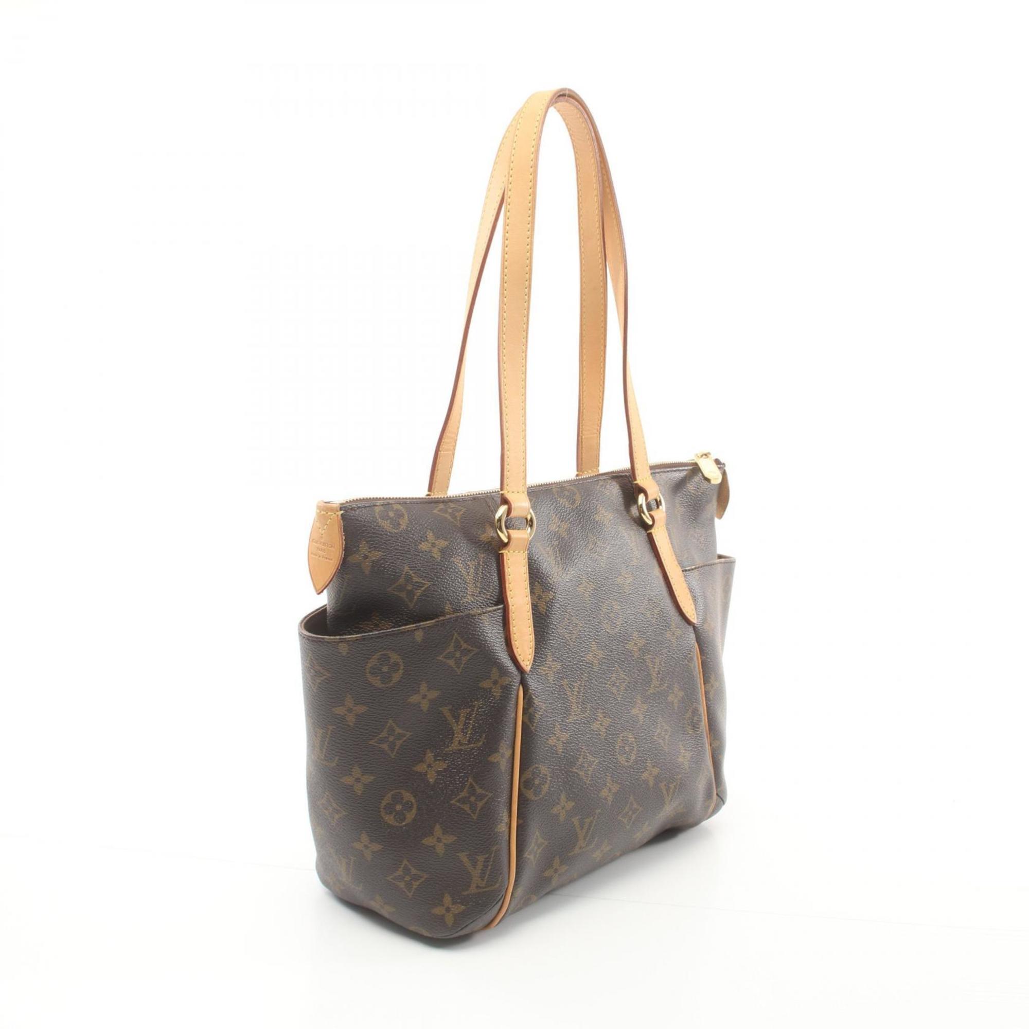 Louis Vuitton LOUIS VUITTON Totally PM Monogram Tote Bag Coated Canvas Leather Women's Brown M56688