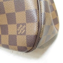 Louis Vuitton Batignolles Horizontal Shoulder Bag Coated Canvas Damier Women's Brown N48179