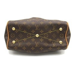 Louis Vuitton Tivoli PM Handbag, Coated Canvas, Monogram, Women's, Brown, M40143