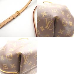 Louis Vuitton Turen MM Bag, Coated Canvas, Monogram, Women's, Brown, M48814