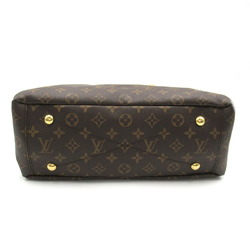 Louis Vuitton Pallas Bag, Coated Canvas, Monogram, Women's, Brown, M40906