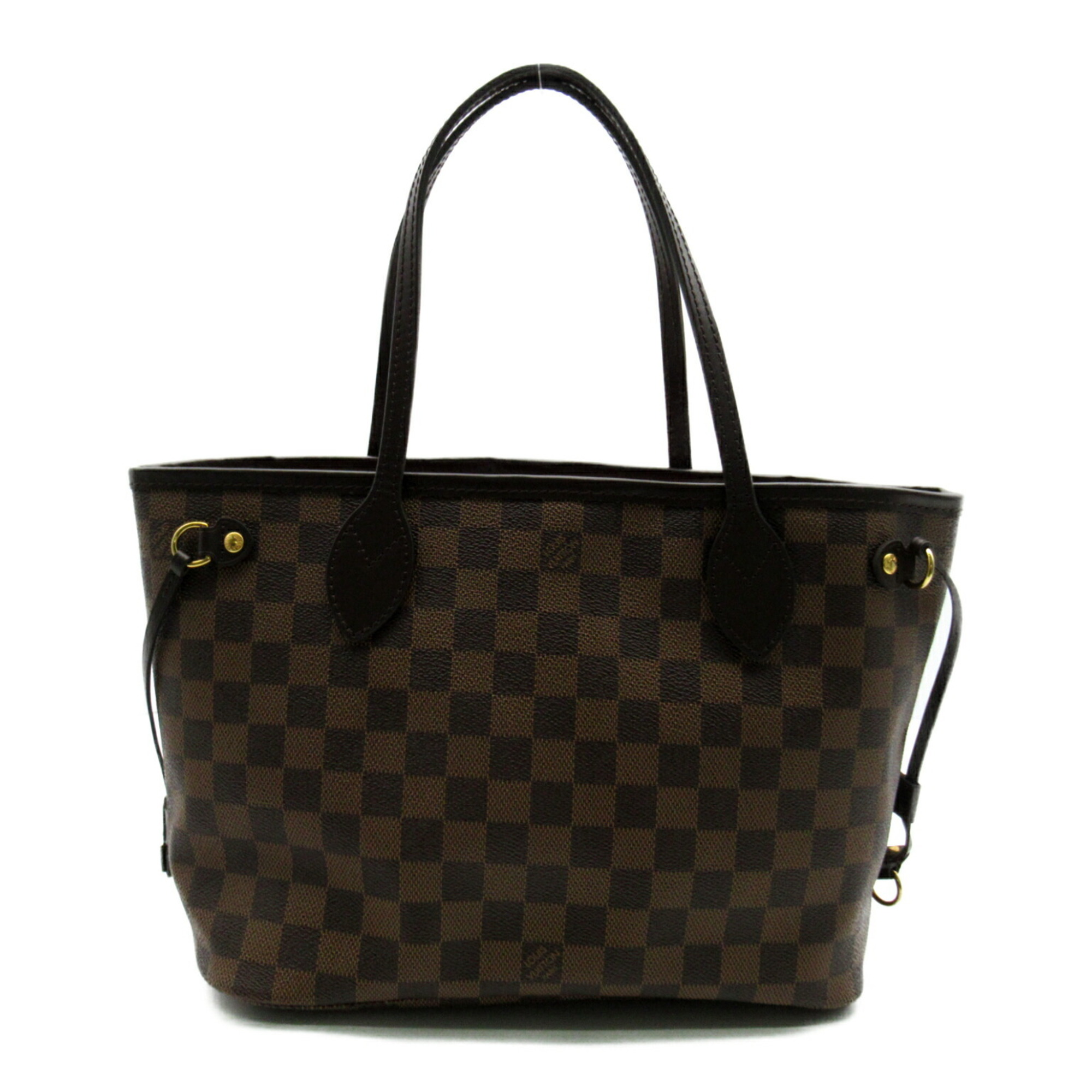 Louis Vuitton Neverfull PM Bag, Coated Canvas, Damier, Women's, Brown, N41359