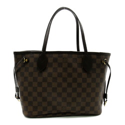 Louis Vuitton Neverfull PM Bag, Coated Canvas, Damier, Women's, Brown, N41359