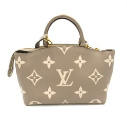 LOUIS VUITTON Petit Palais PM 2way Shoulder Bag Leather Monogram Empreinte Women's Grey M58914