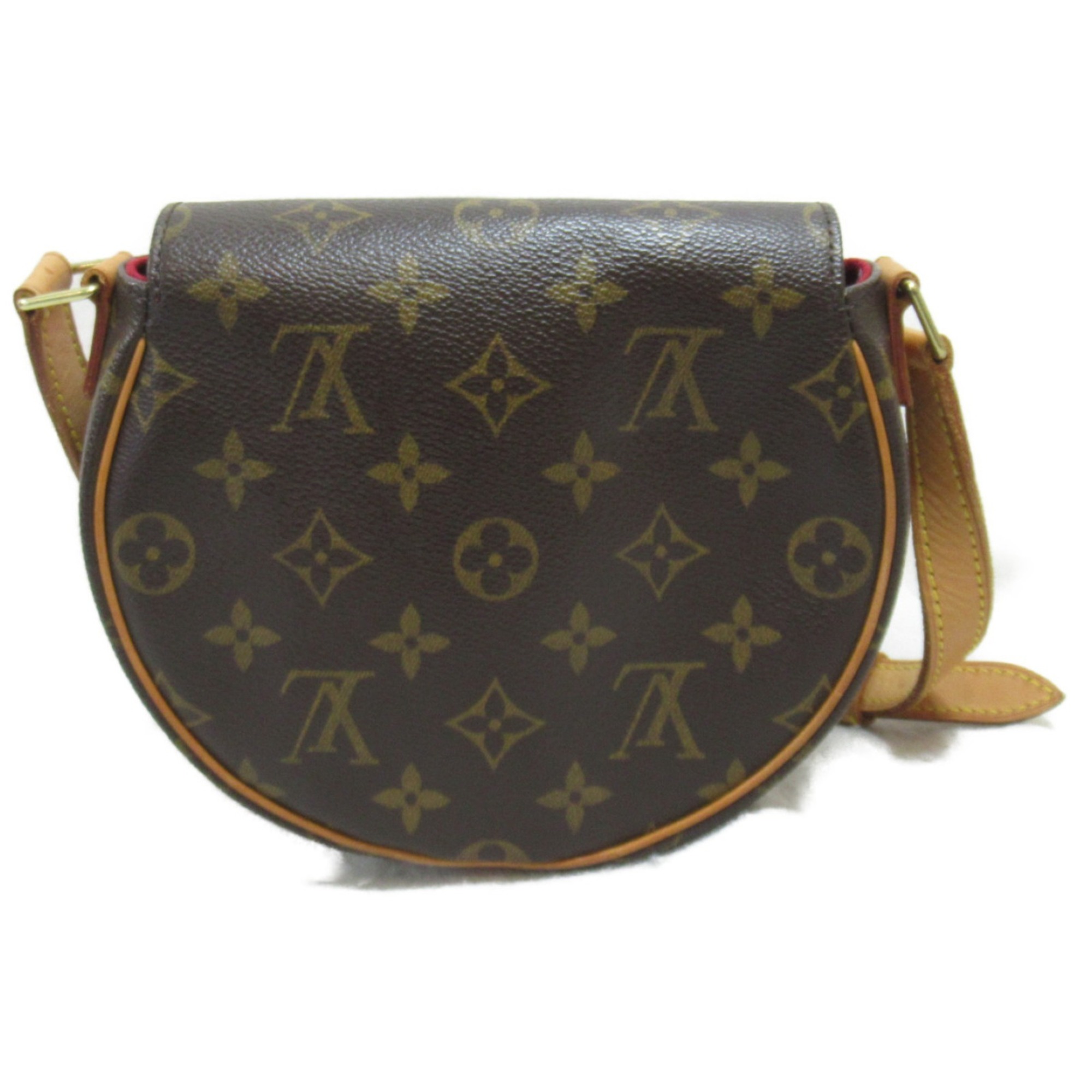 Louis Vuitton LOUIS VUITTON Tan Blanc Shoulder Bag Coated Canvas Monogram Women's Brown M51179