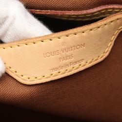 Louis Vuitton Palermo GM Monogram Shoulder Bag, Coated Canvas, Leather, Women's, Brown, M40146