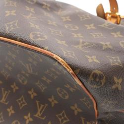 Louis Vuitton Palermo GM Monogram Shoulder Bag, Coated Canvas, Leather, Women's, Brown, M40146