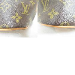 LOUIS VUITTON Palermo PM 2-way shoulder bag, coated canvas, monogram, ladies, brown, M40145